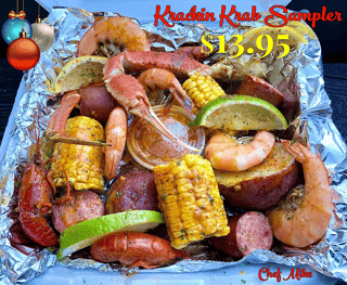 Krackin Krab Merry Christmas Sampler: ONLY 13.95 For the whole month of December
