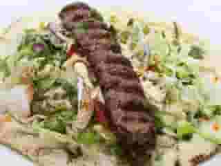 Beef Luleh Kebab Wrap