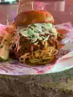 Chino Valley Fire Spicy Pork Sandwich