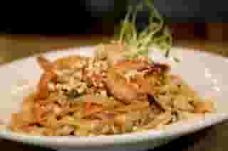 shrimp and noodles