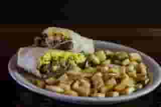 Green Chili Breakfast Burrito