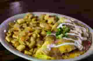 Green Chili Omelette