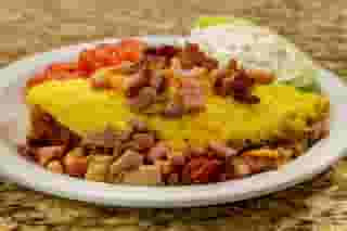 keto meat lover omelette