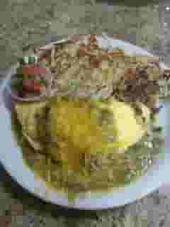 Chile Verde Omelet