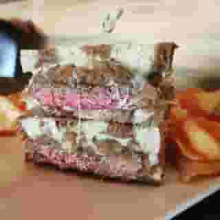 French Onion Patty Melt