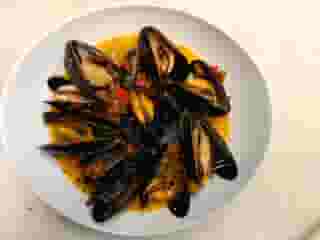 Mussels, Sausage & Beer