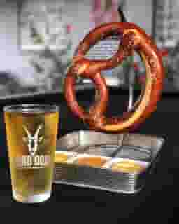 pretzel and beer