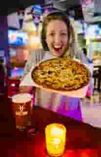 Pizza and beer