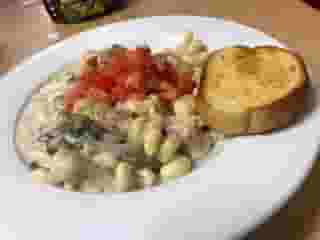 Mary's Cavatappi Alfredo