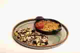 Butter Pecan Crusted Ratatouille