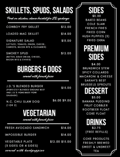 Menu - Page 2