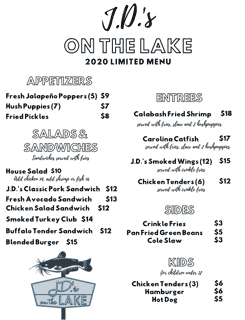 limited menu