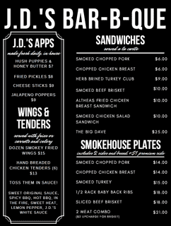 Menu - Page 1