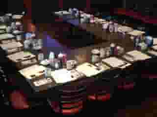 table setup in function room