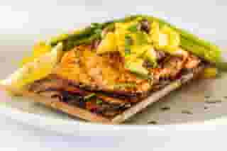 Cedar Plank Citrus Salmon