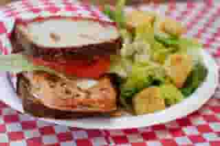 Smoked Salmon Sandwich
