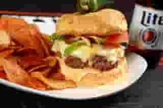 mine fire burger