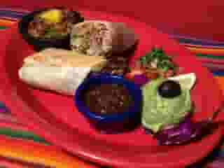 grilled carnitas burrito