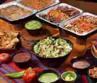 banquet food display
