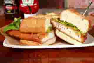 Icelandic Cod Fish Sandwich