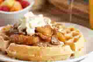 Apple Cobbler Waffle