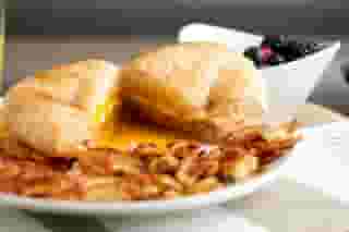 Breakfast Croissant Sandwich