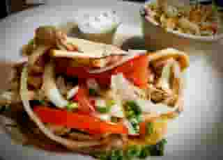 Chicken Breast Pita Sandwich