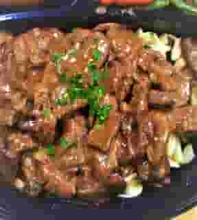 Beef Stroganoff