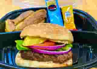 Grilled 6 oz Hamburger