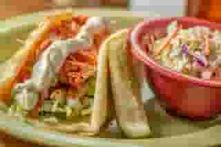 *Wild Alaskan Sockeye Salmon Gyro