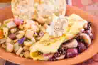 *Connie's Famous Fruit Omelet