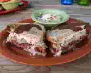 Pastrami or Turkey Reuben