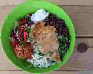 *Pollo Taco Salad