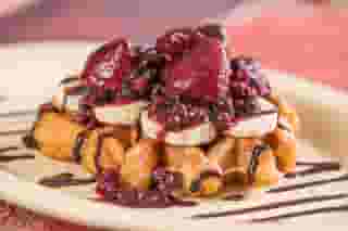 fruit full waffle