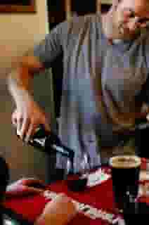 pouring wine