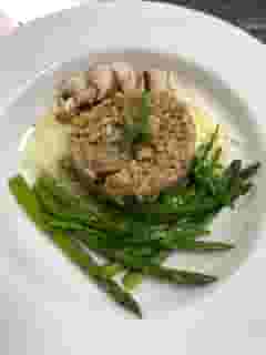 (Vegetarian Option) Mushroom and Parmesan Risotto