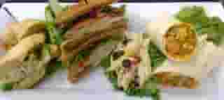 1/2 Sandwich and Salad