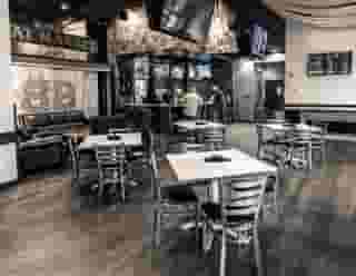 inside of restaurant