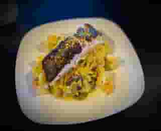 Pistacho-Crusted Salmon