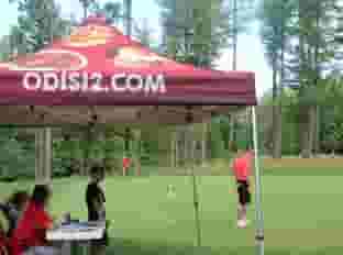 tent golfing