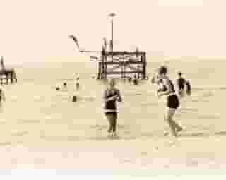 beach swimming