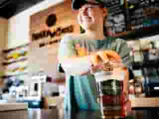 smiling employee