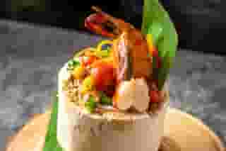 Mango Shrimp Cocktail
