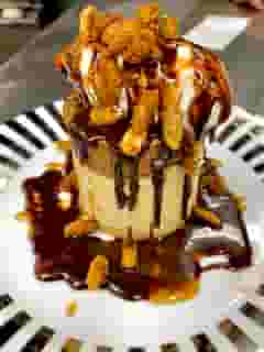 PEANUT BUTTER & CHOCOLATE SEMIFREDDO