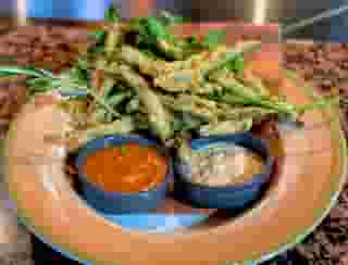 Fried Garden Green Beans