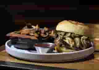 Smoked Pork Belly Burger
