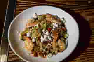 Mediterranean Shrimp Pasta