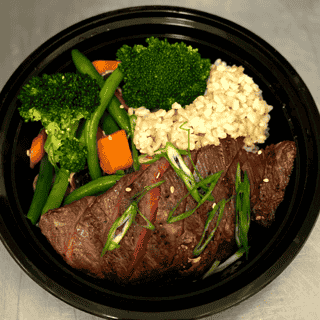 Spicy Honey Garlic Steak Bowl