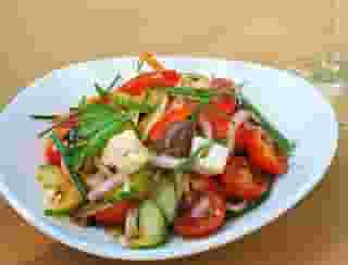Tomato Cucumber Salad