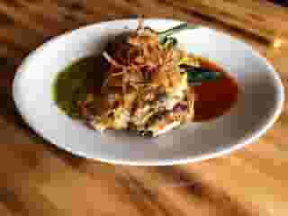 Southwest Chicken Stuffed Poblanos